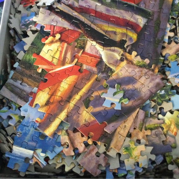 Darrell Bush Loon Lake Jigsaw Puzzel 1000 Piece - Picture 7 of 11